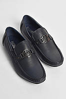 Туфлі підліткові для хлопчика темно-синього кольору р.36 176505T Безкоштовна доставка