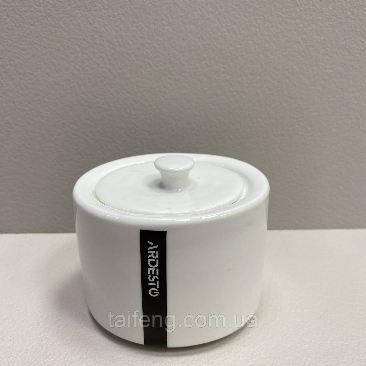 Цукорниця порцелянова 200 мл 8,8*7,8*7,5 см Ardesto AR3622P