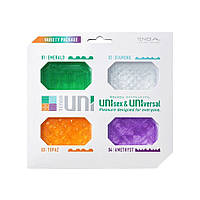 Набір унісекс-стимуляторів Tenga UNI Variety Pack (4 шт.), лубрикант у комплекті