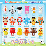 Пальчикові маріонетки Тварини в яйцях (36 шт), фото 2