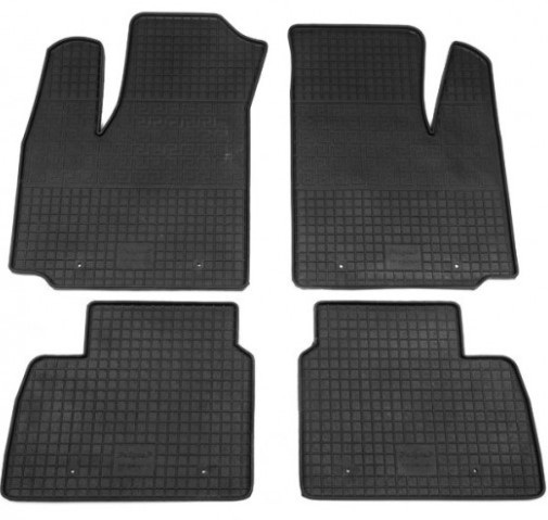 Килимки в салон гумові RTI для Fiat Doblo 2000-2012 4 шт.
