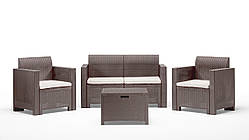 Набір садових меблів BICA Nebraska 2, сіро-бежевий