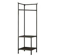 Угловая вешалка для одежды RIAS Corner Coat Rack RD-2 180х45х45см Black (3_04708)