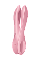 Гнучкий кліторальний вібратор SATISFYER THREESOME 1 PINK  Амур