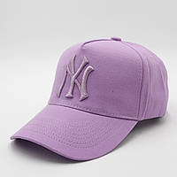 Тракер Нью Йорк, фиолетовая бейсболка (57-58р.) мужская/женская NY, кепка с логотипом New York