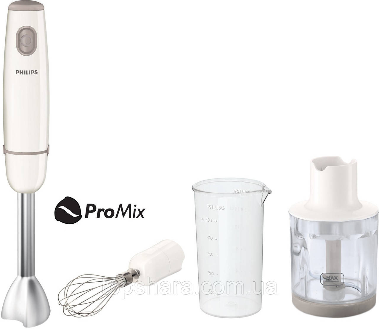 Блендер PHILIPS HR1607/00 Білий, фото 1