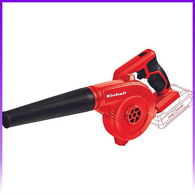 Einhell Повітродув акумуляторний TE-CB 18/180 Li - Solo, 18В, 130/180 км/г, 3 насадки, 0.9кг, без АКБ і ЗП - | Ну купи :) |