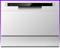 Philco Посудомоечная машина настольная, 6компл., F, 55см, дисплей, белый - | Ну купи :) |