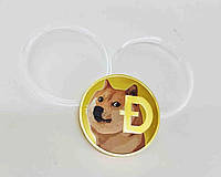 Монета сувенирная Eurs Dogecoin DOGE Золотой цвет (DOGE-G-2) NX, код: 8150798
