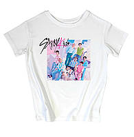 Футболка для подростка с принтом "stray kids" (постер) 128 Family Look