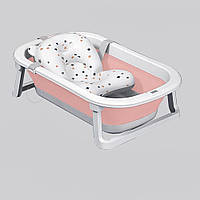 Дитяча ванна для купання SBT атрибут A1 EB-211P Біло-рожева QT, код: 8204028