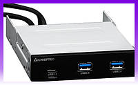 Chieftec USB хаб MUB-3003C для 3.5" відсіків фронтальних панелей корпусів - | Ну купи :) |