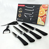 Набір ножів для кухні Genuine King-B0011 / Китайські кухонні ножі / Кухонний WU-715 набір ножів
