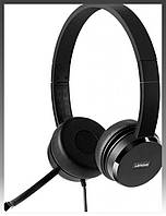 Lenovo Гарнитура ПК стерео On-ear 100, USB, 1.8м, черный - | Ну купи :) |