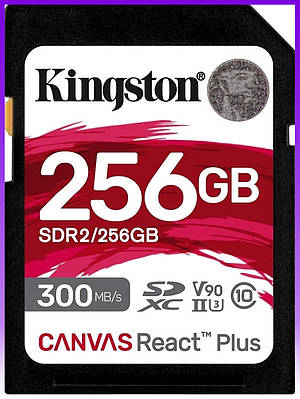 Kingston Карта пам'яті 256GB SDXC C10 UHS-II U3 R300/W260MB/s - | Ну купи :) |