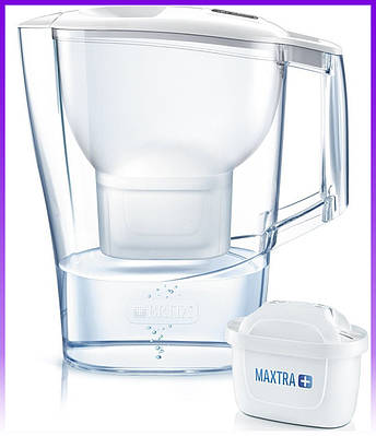 Brita Фільтр-глечик Aluna XL Memo 3.5 л (2.0 л очищеної води), білий - | Ну купи :) |