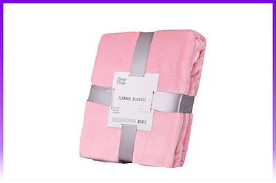 ARDESTO Плед Flannel, 160х200см, рожевий, 100% поліестер - | Ну купи :) |