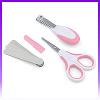 Nuvita Набор по уходу за ребенком 0м+ Розовый Безопасные ножницы с акс. NV1138COOLPINK - | Ну купи :) |