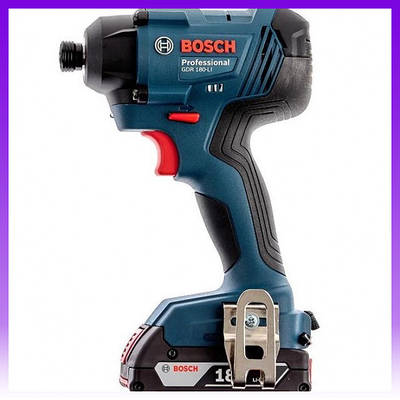 Bosch Гайковерт ударний GDR 180-Li, акум., 2х18 В, 160 Нм, 1/4", 1.1кг, кейс - | Ну купи :) |