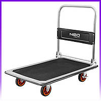 Тележка грузовая платформенная, Тележка транспортировочная с платформой до 300 кг - Neo Tools