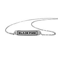 Браслет с гравировкой Bioworld Black Pink на застежке (23007) NX, код: 8322028
