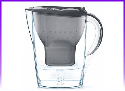 Brita Фільтр-глечик Marella Memo MX 2.4 л (1.4 л очищеної води), графіт - | Ну купи :) |