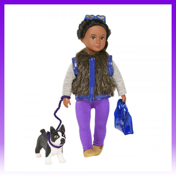 LORI Лялька (15 см) Ілісса і собака тер'єр Індіана - | Ну купи :) |
