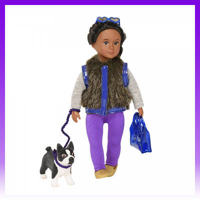 LORI Лялька (15 см) Ілісса і собака тер'єр Індіана - | Ну купи :) |