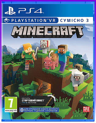 Games Software Minecraft. Playstation 4 Edition [Blu-Ray диск] (PS4) - | Ну купи :) |