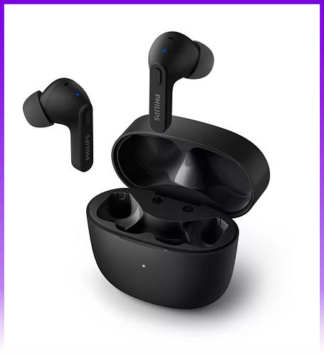 Philips Наушники TWS TAT2206 BT 5.0, IPX4, SBC, Черный - | Ну купи ...