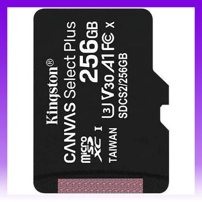 Kingston Карта пам'яті microSD 256GB C10 UHS-I R100/W85MB/s - | Ну купи :) |