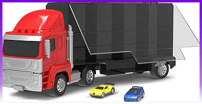 DRIVEN Вантажівка-транспортер TURBOCHARGE + 2 машинки WH1124Z - | Ну купи :) |
