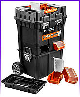 Ящик для электроинструментов Neo Tools 84-115 Мобильная мастерская, органайзер для инструментов