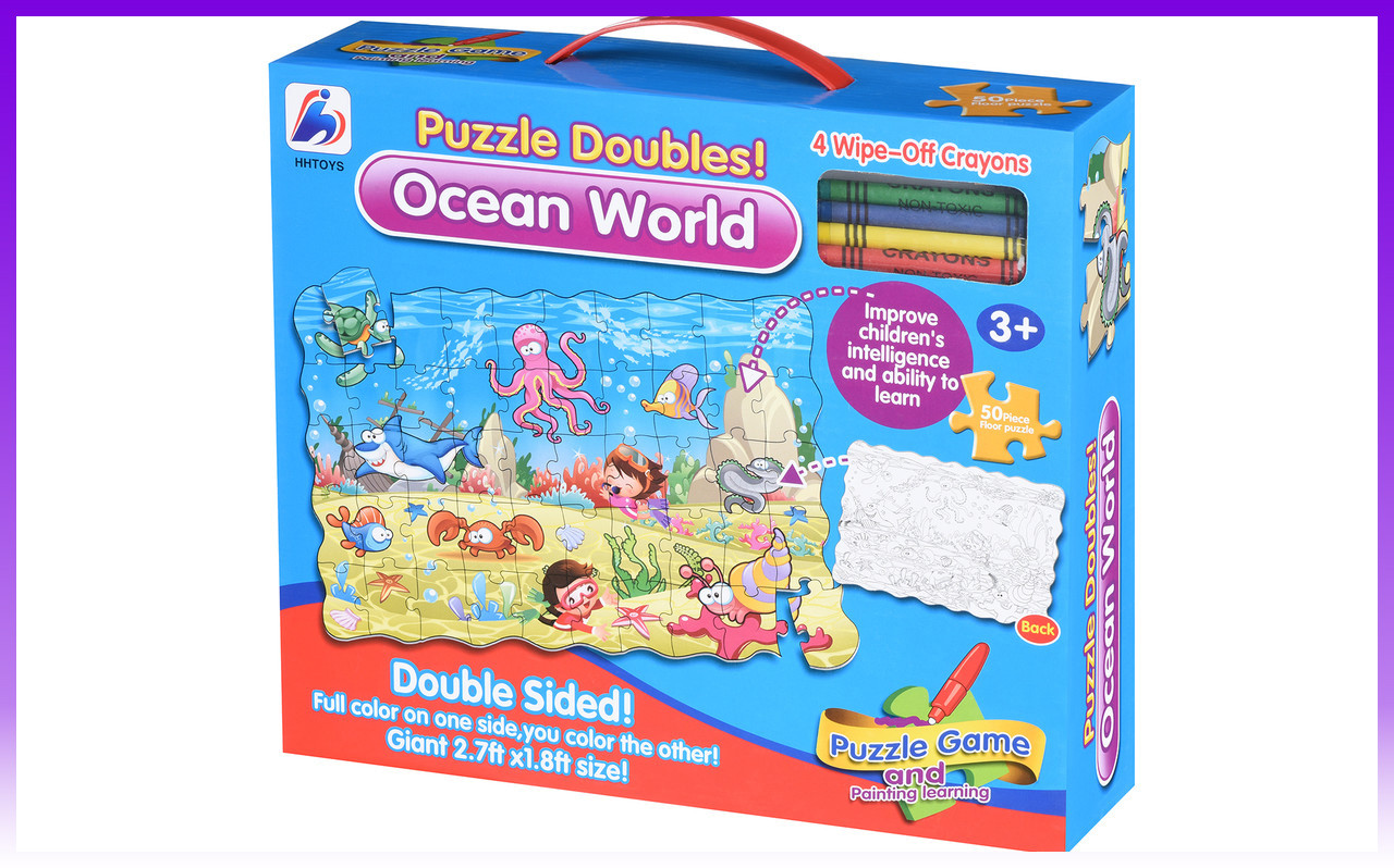 Same Toy Пазл-розмальовка Підводний світ - | Ну купи :) |