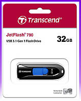 Transcend Накопитель 32GB USB 3.1 Type-A JetFlash 790 Черный - | Ну купи :) |