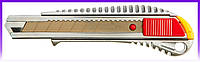 Topex Нож, сегментированное лезвие 18мм, корпус металлический, 155мм - | Ну купи :) |