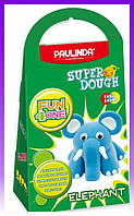 PAULINDA Масса для лепки Super Dough Fun4one Слоник (подвижные глаза) - | Ну купи :) |