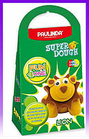 PAULINDA Масса для лепки Super Dough Fun4one Лев (подвижные глаза) - | Ну купи :) |