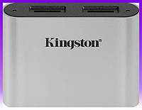 Кардридер Kingston Workflow Dual-Slot microSDHC/SDXC UHS-II Card Reader (WFS-SDC) - | Ну купи :) |