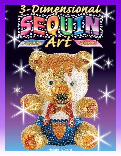 Sequin Art Набір для творчості 3D Ведмедик - | Ну купи :) |