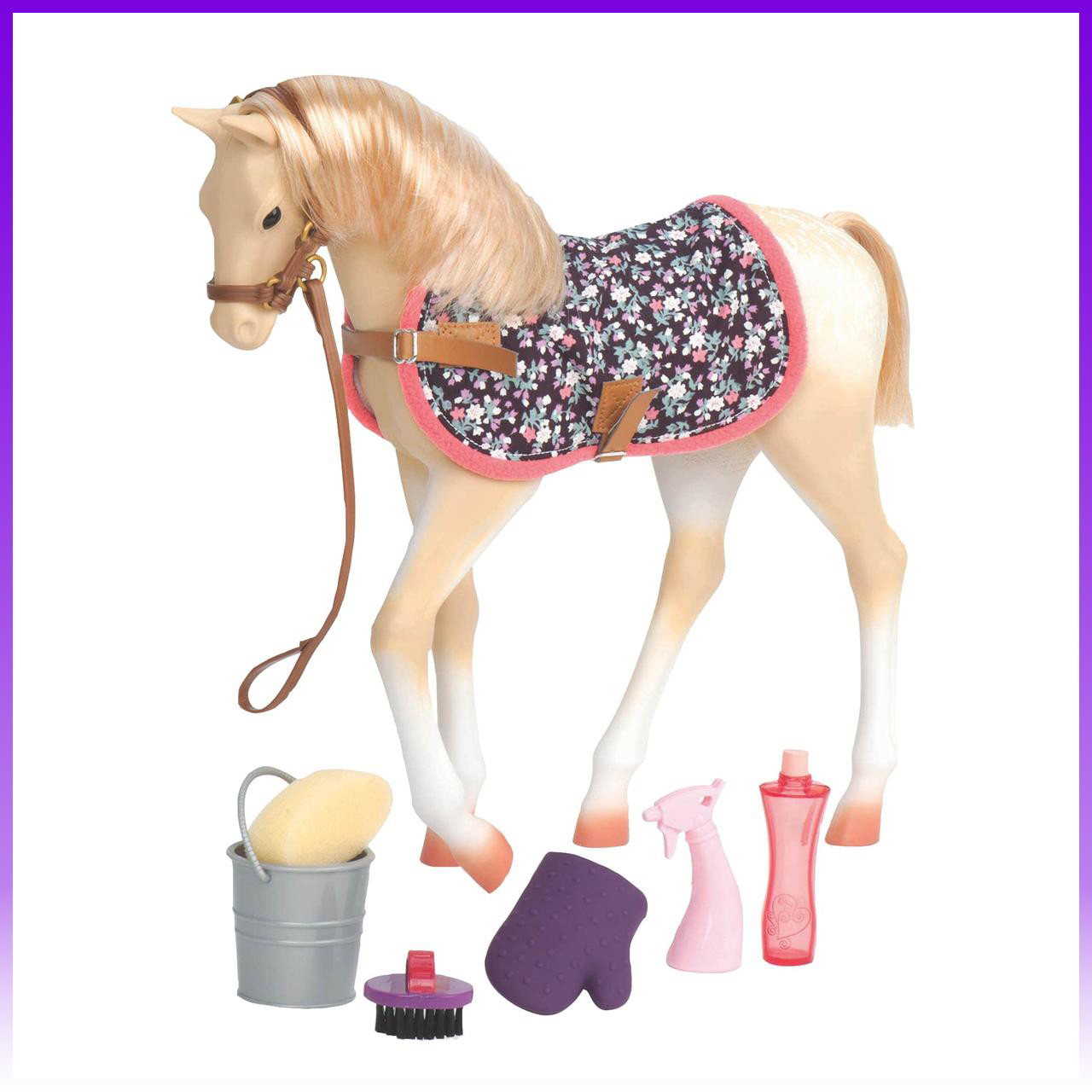 Our Generation Ігрова фігура - Кінь Скарлет із аксесуарами 26 см - | Ну купи :) |