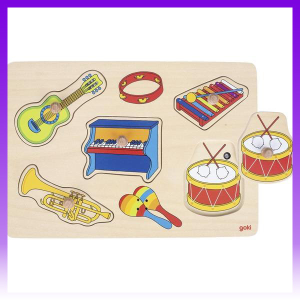 Goki Пазл звуковий Музичні інструменти - | Ну купи :) |