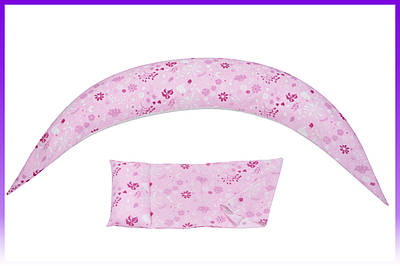 Nuvita Подушка для вагітних і для годування Dreamwizard 10в1 рожевий - | Ну купи :) |