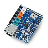 Arduino Ethernet Shield 2 с устройством чтения карт памяти microSD - A000024