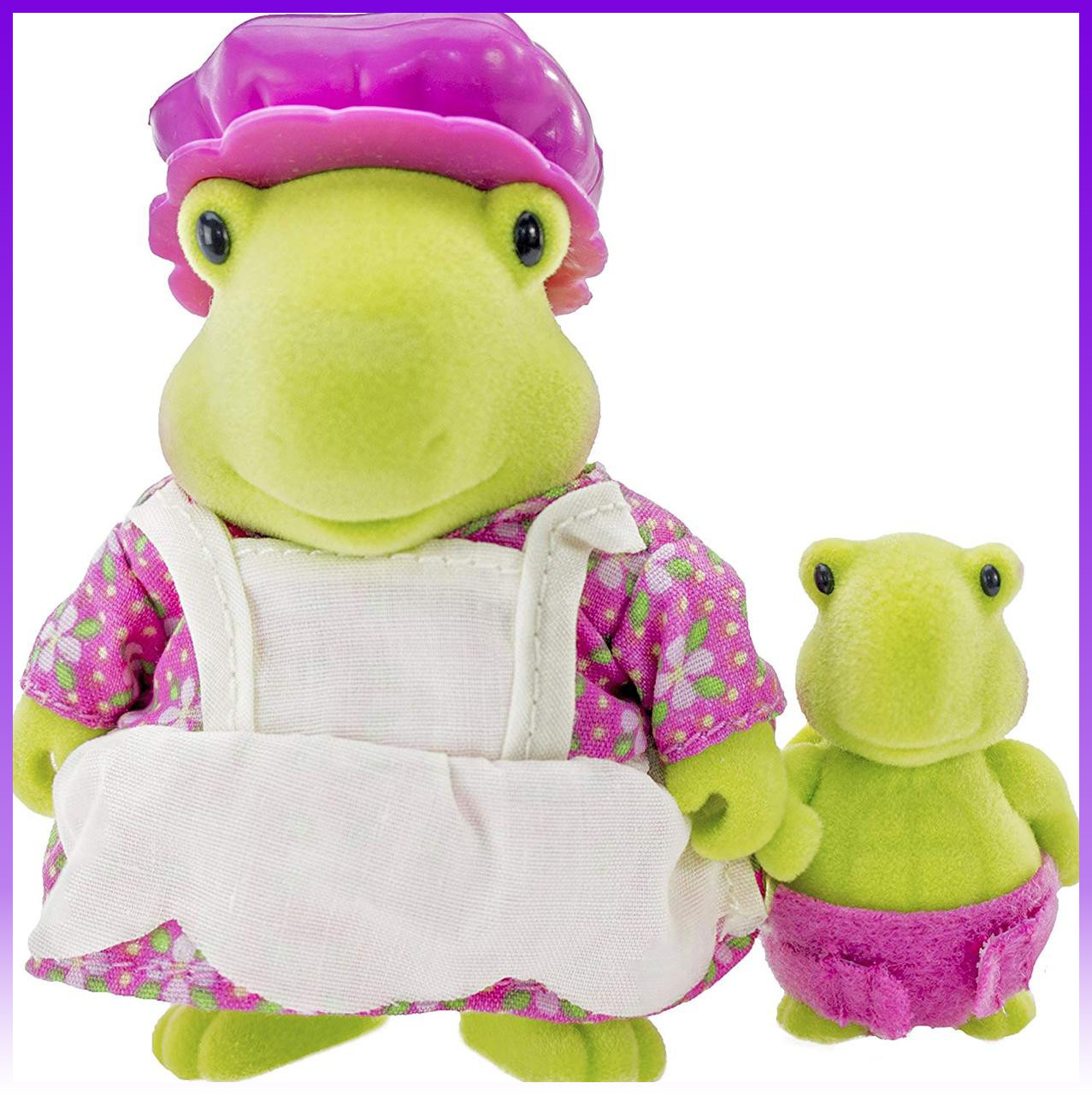 Li`l Woodzeez Набір фігурок - Черепахи: мама і малюк - | Ну купи :) |