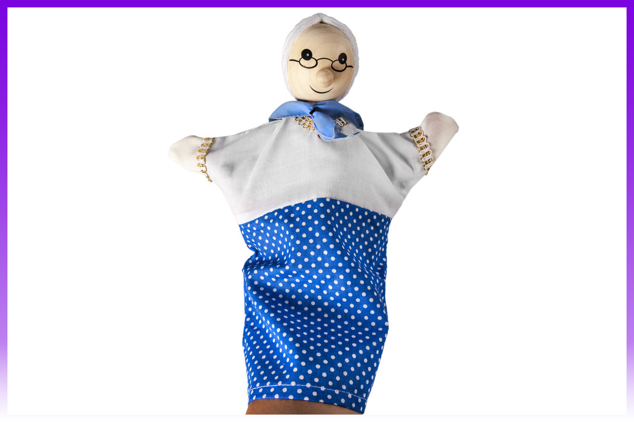 Goki Лялька-рукавичка - Бабуся - | Ну купи :) |
