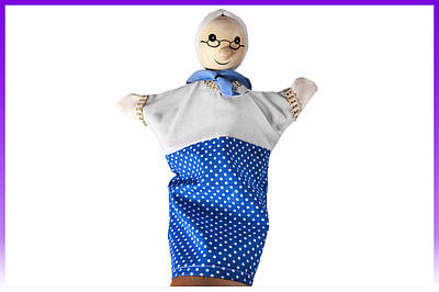 Goki Лялька-рукавичка - Бабуся - | Ну купи :) |