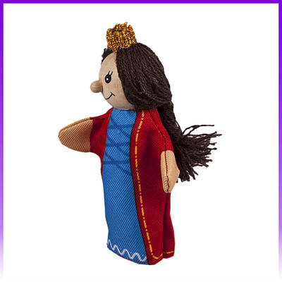 Goki Лялька для пальчикового театру — Королева - | Ну купи :) |