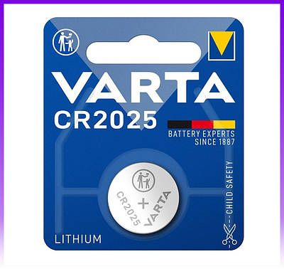 Батарейка для годинників і ліхтарів, батарейка в калькулятор Varta CR 2025 BLI 1 Lithium - | Ну купи :) |