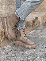 Жіночі черевики No Brand Черевики Leather Beige 36 w sale